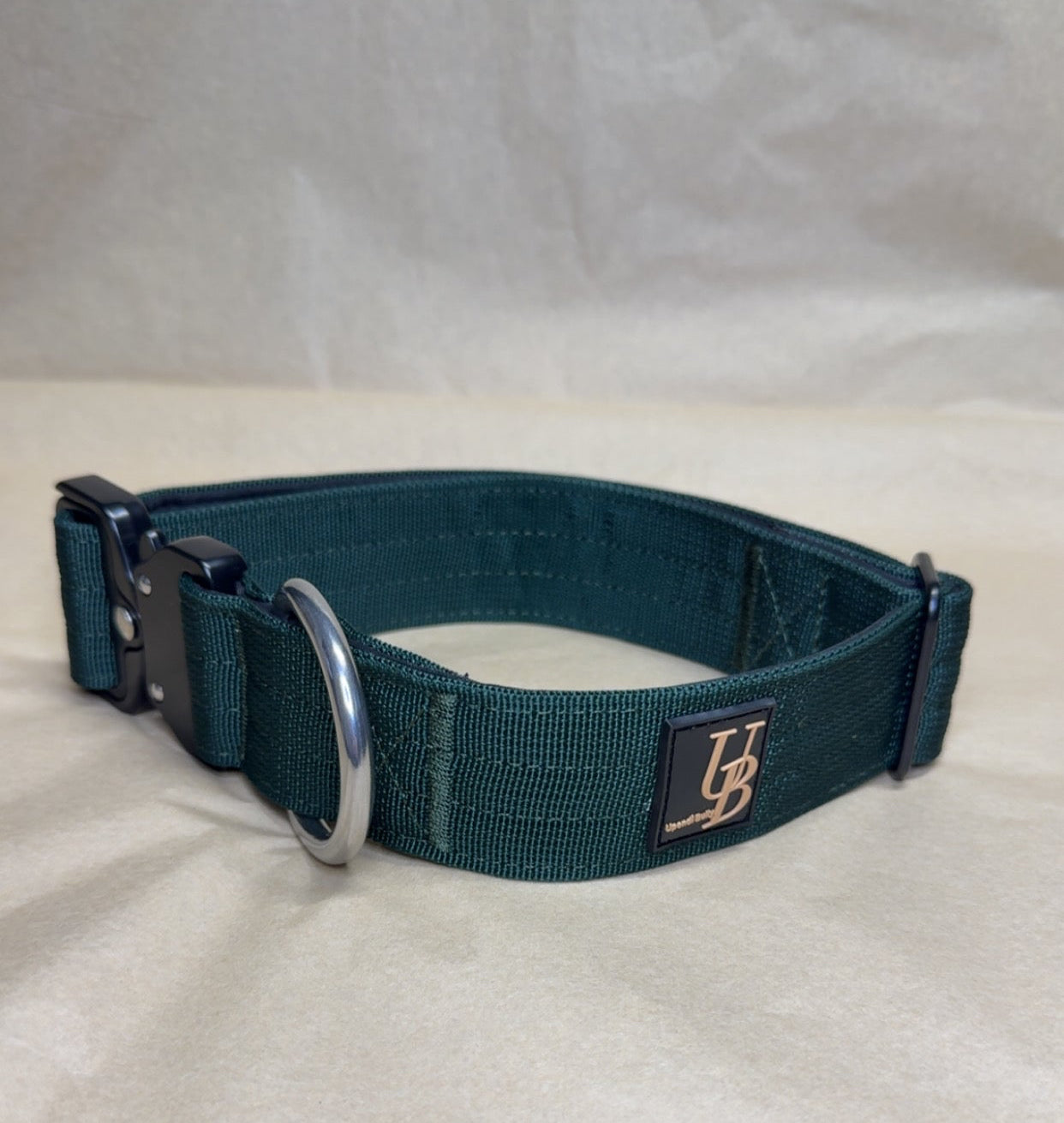 Command classic halsbånd - Mørke grøn